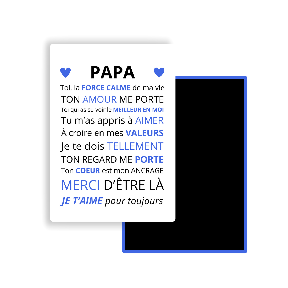 M801 Magnet Déclaration d'amour - Papa
