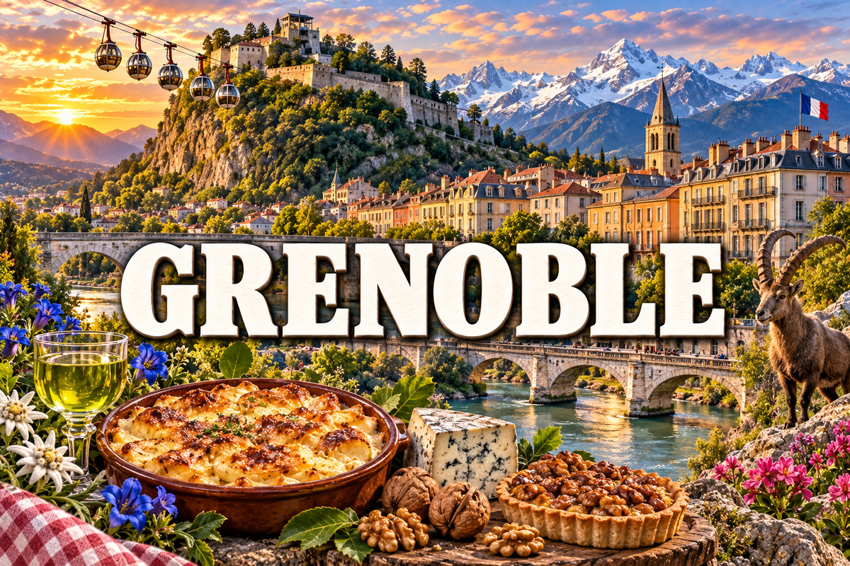 M2224 Magnet ville de France Grenoble