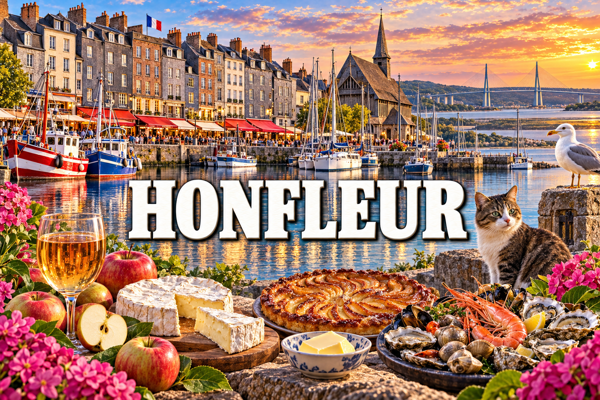 M2238 Magnet ville de France Honfleur