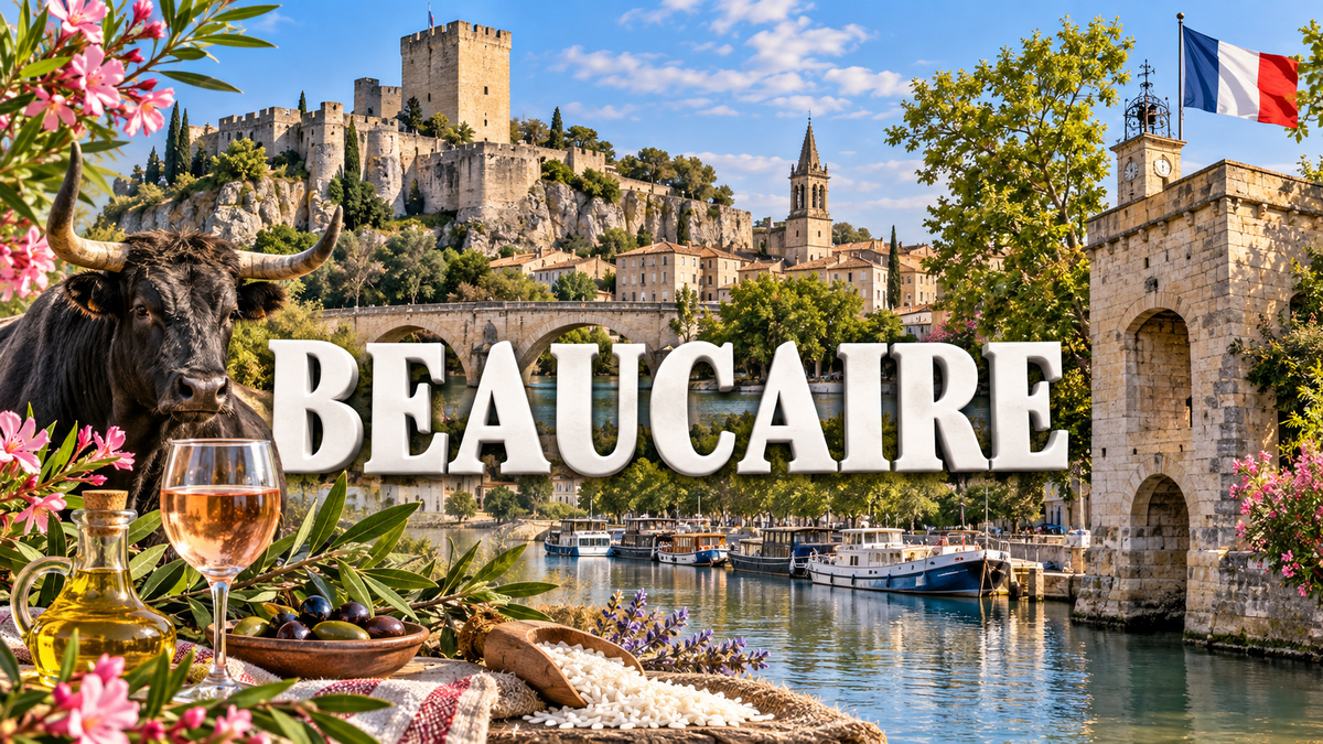 M2317 Magnet ville de France Beaucaire