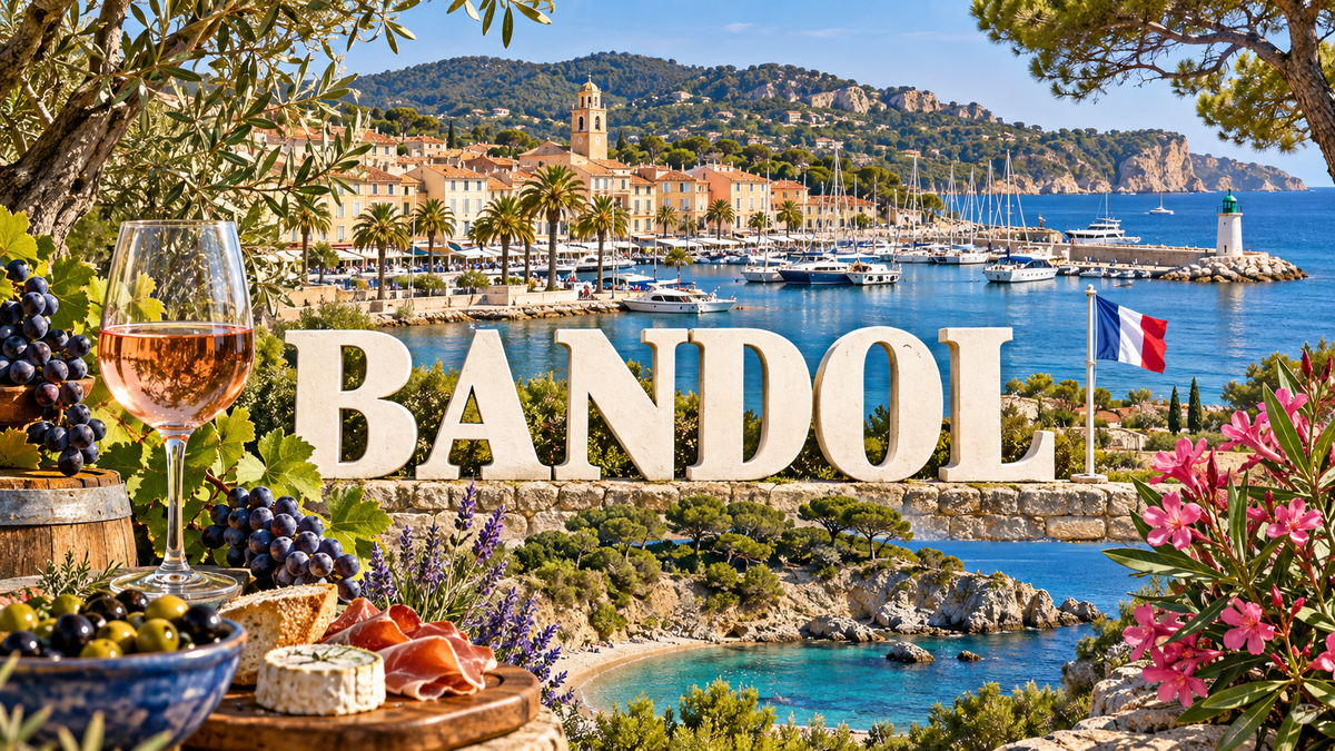M2329 Magnet ville de France Bandol