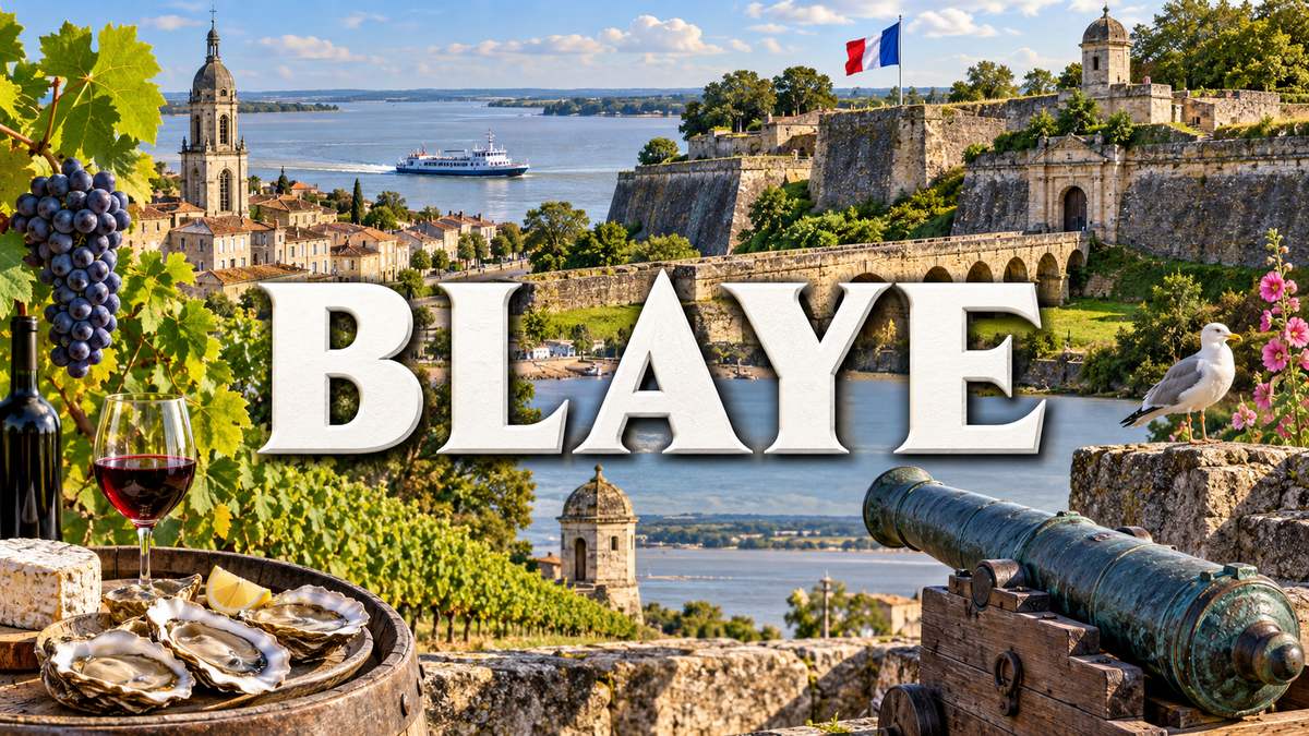 M2366 Magnet ville de France Blaye