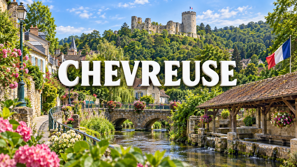 M2419 Magnet ville de France Chevreuse
