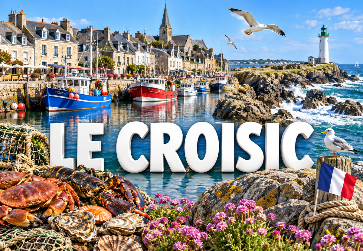 M2423 Magnet ville de France Le Croisic