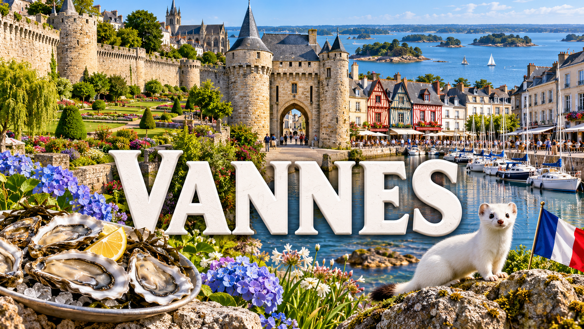 M2460 Magnet ville de France Vannes