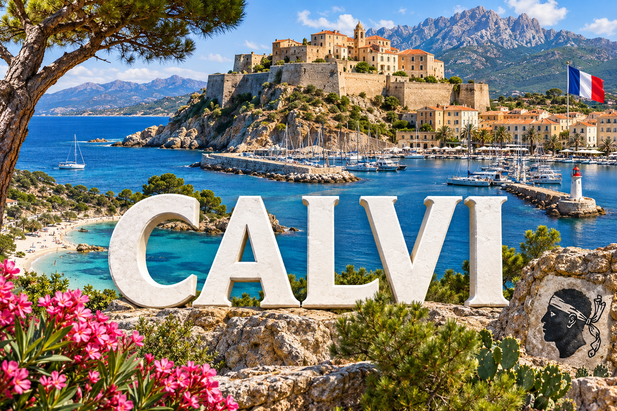 M2500 Magnet ville de France Calvi