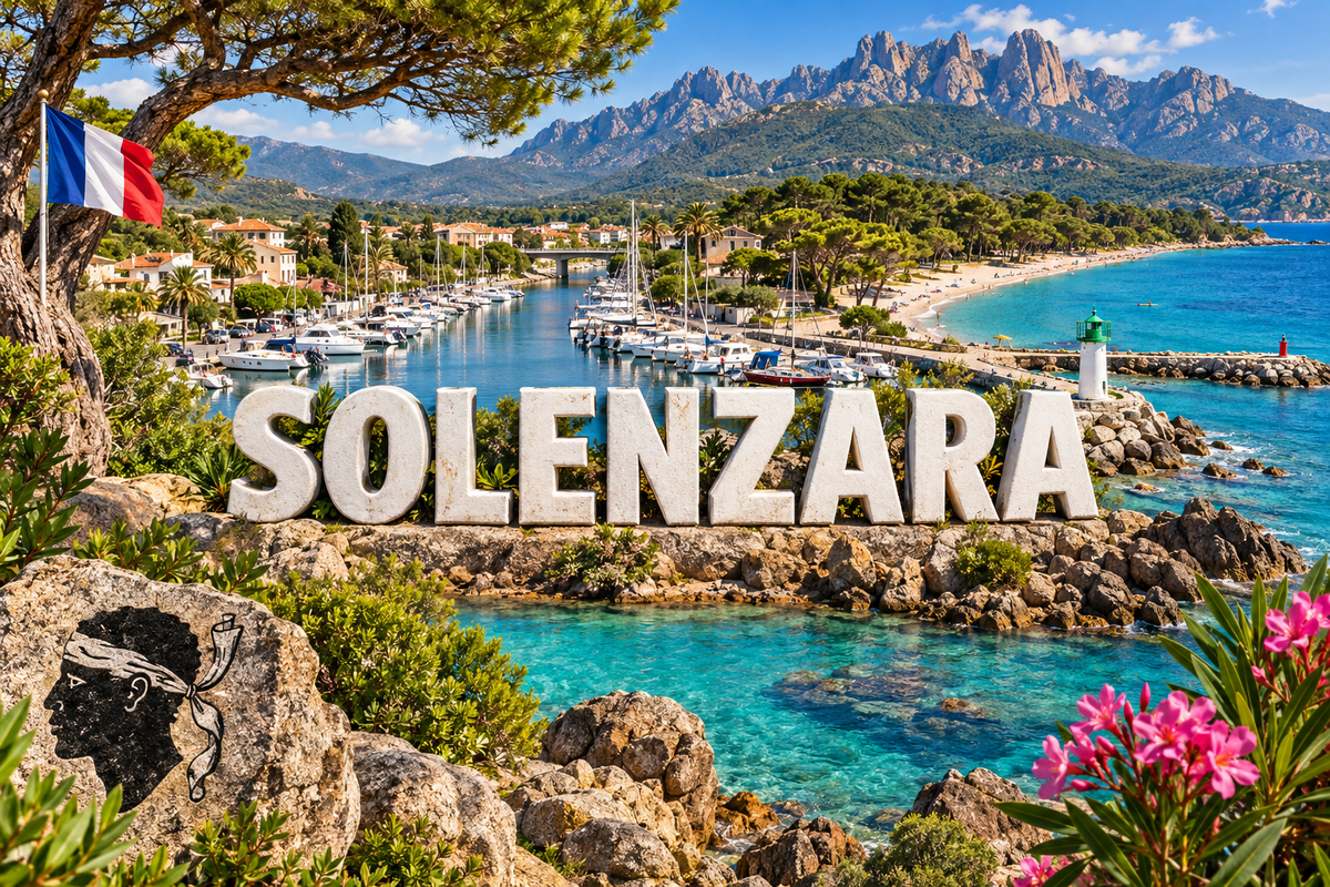 M2502 Magnet ville de France Solenzara