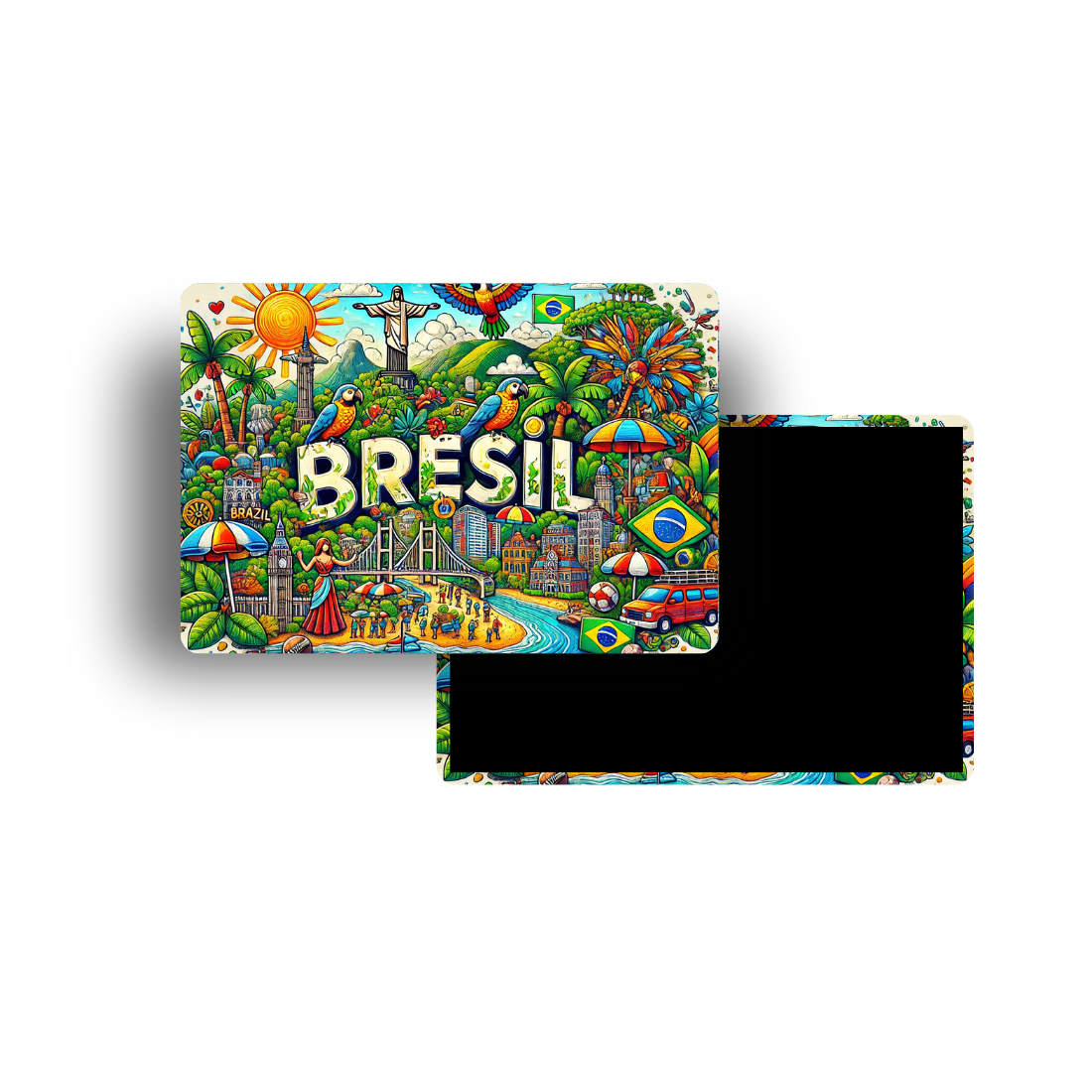 M314 Magnet Touristique Pays du Monde - Brésil