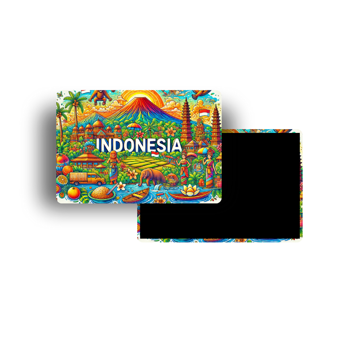 M316 Magnet Touristique Pays du Monde - Indonésie