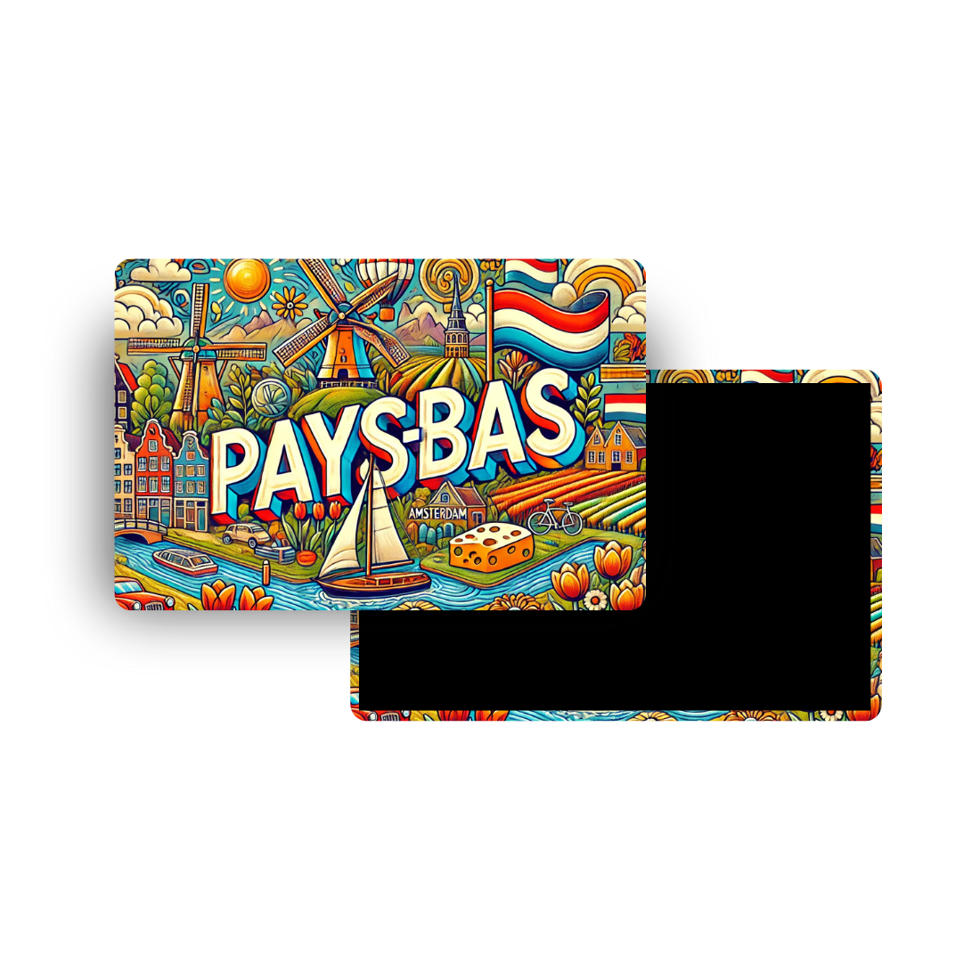 M319 Magnet Touristique Pays du Monde - Pays Bas