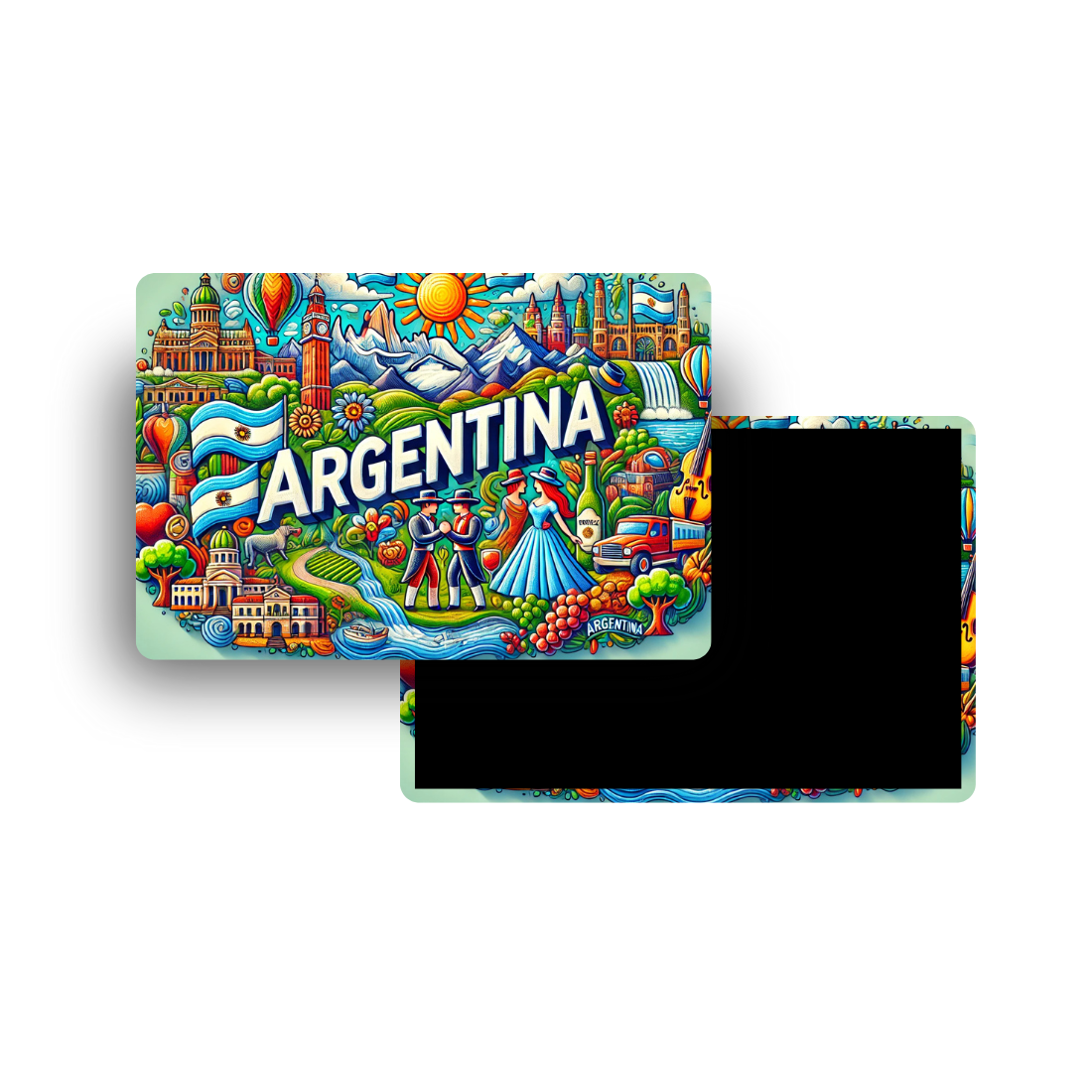 M320 Magnet Touristique Pays du Monde - Argentine