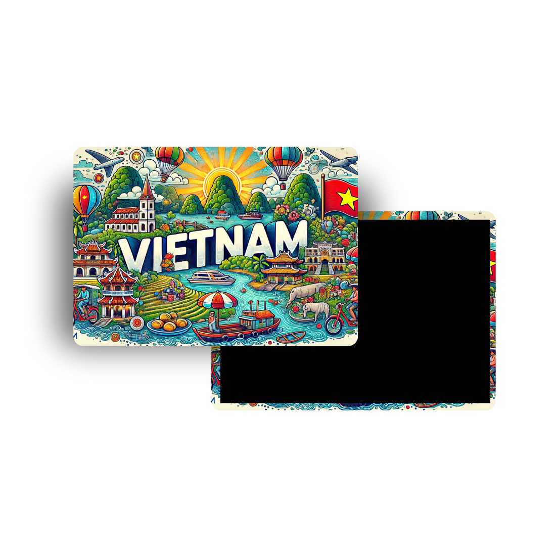 M322 Magnet Touristique Pays du Monde - Vietnam