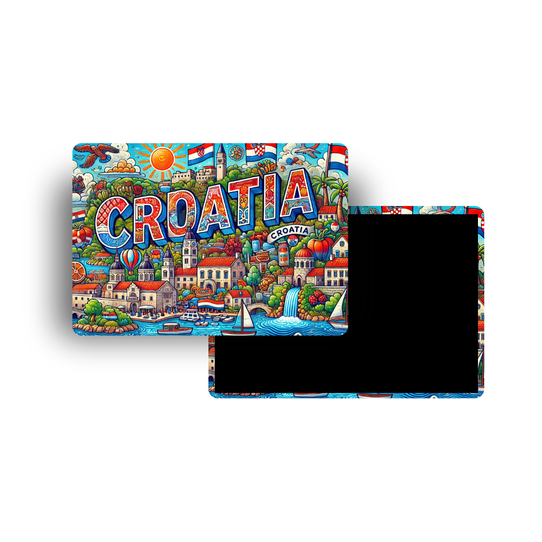 M323 Magnet Touristique Pays du Monde - Croatie