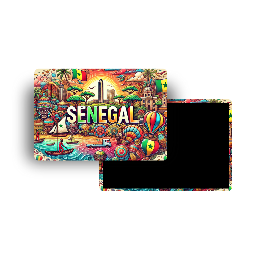 M324 Magnet Touristique Pays du Monde - Sénégal