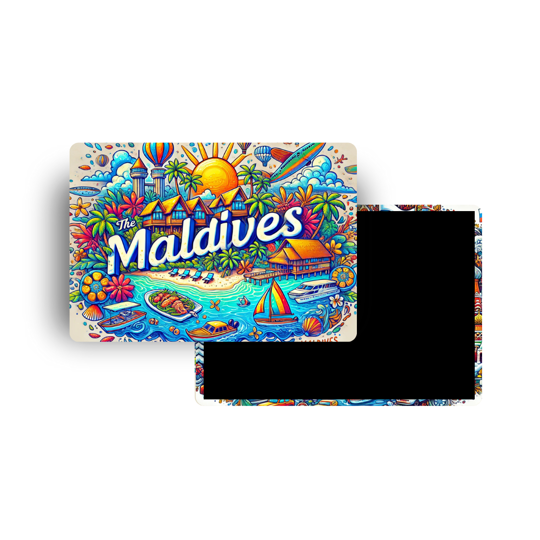 M332 Magnet Touristique Pays du Monde - Maldives