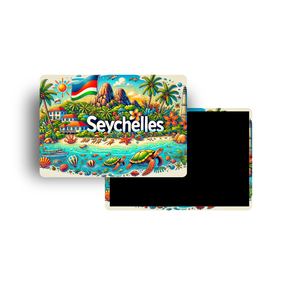 M334 Magnet Touristique Pays du Monde - Seychelles