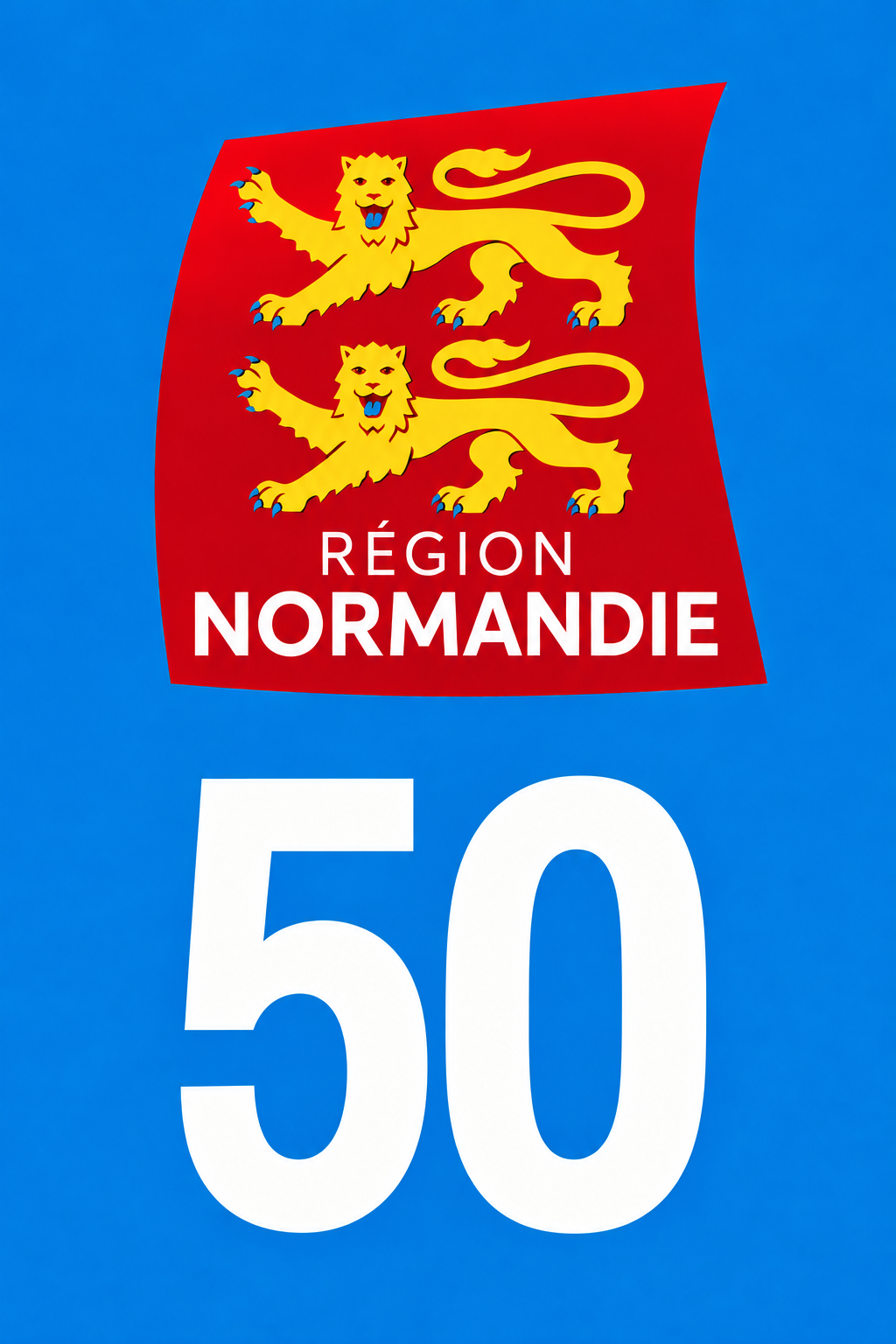 M3450 Magnet plaque immatriculation département Manche (50)