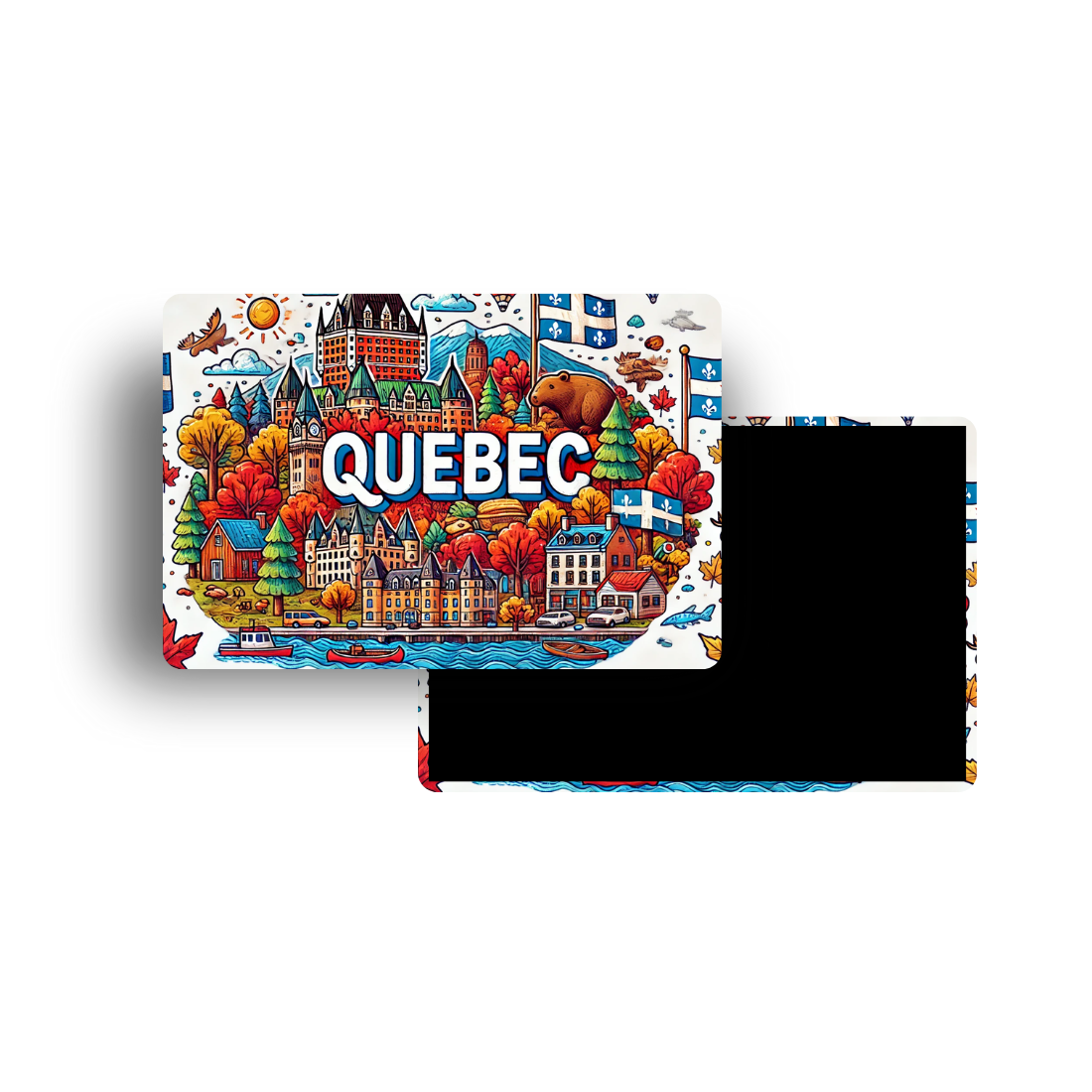 M346 Magnet Touristique Pays du Monde - Québec