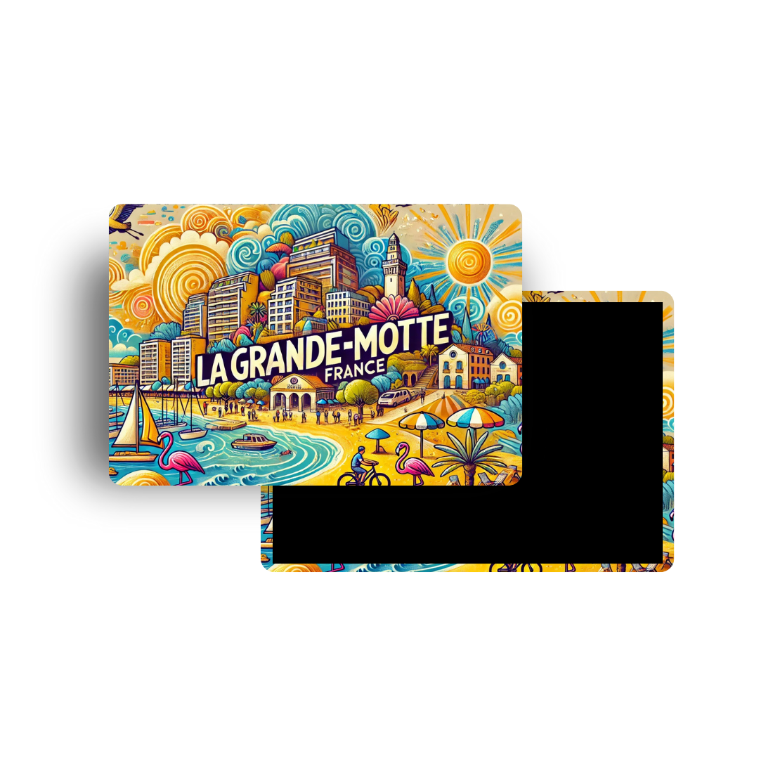 M206 Magnet Touristique Sud de France - La Grande Motte