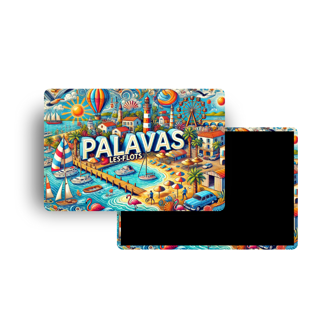 M207 Magnet Touristique Sud de France - Palavas les Flots 2
