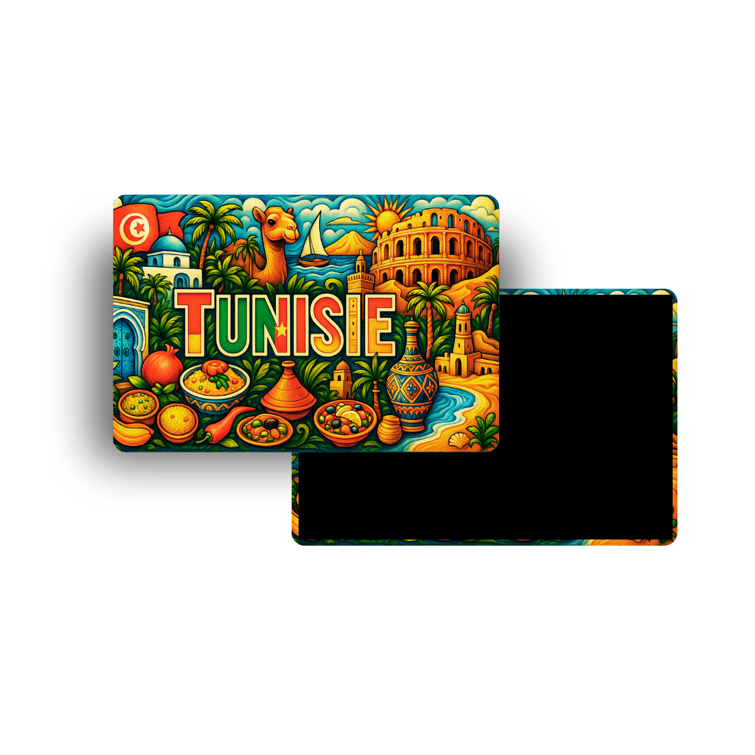 M365 Magnet Touristique Pays du Monde - Tunisie
