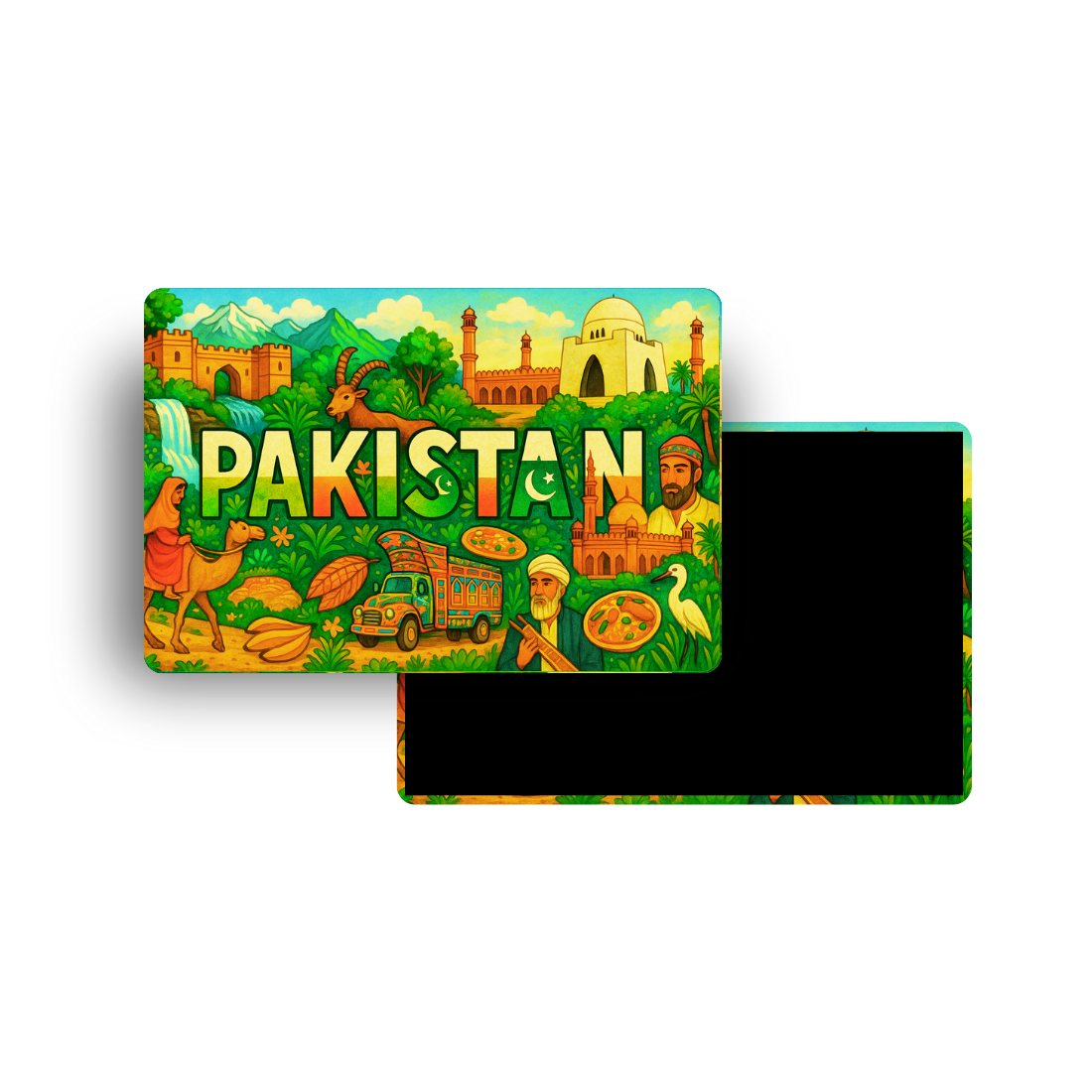 M397 Magnet Touristique Pays du Monde - Pakistan