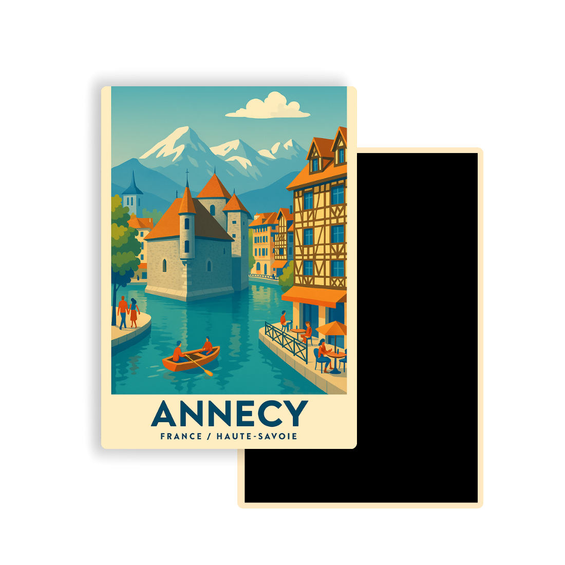 M415 Magnet Touristique Ville de France - Annecy
