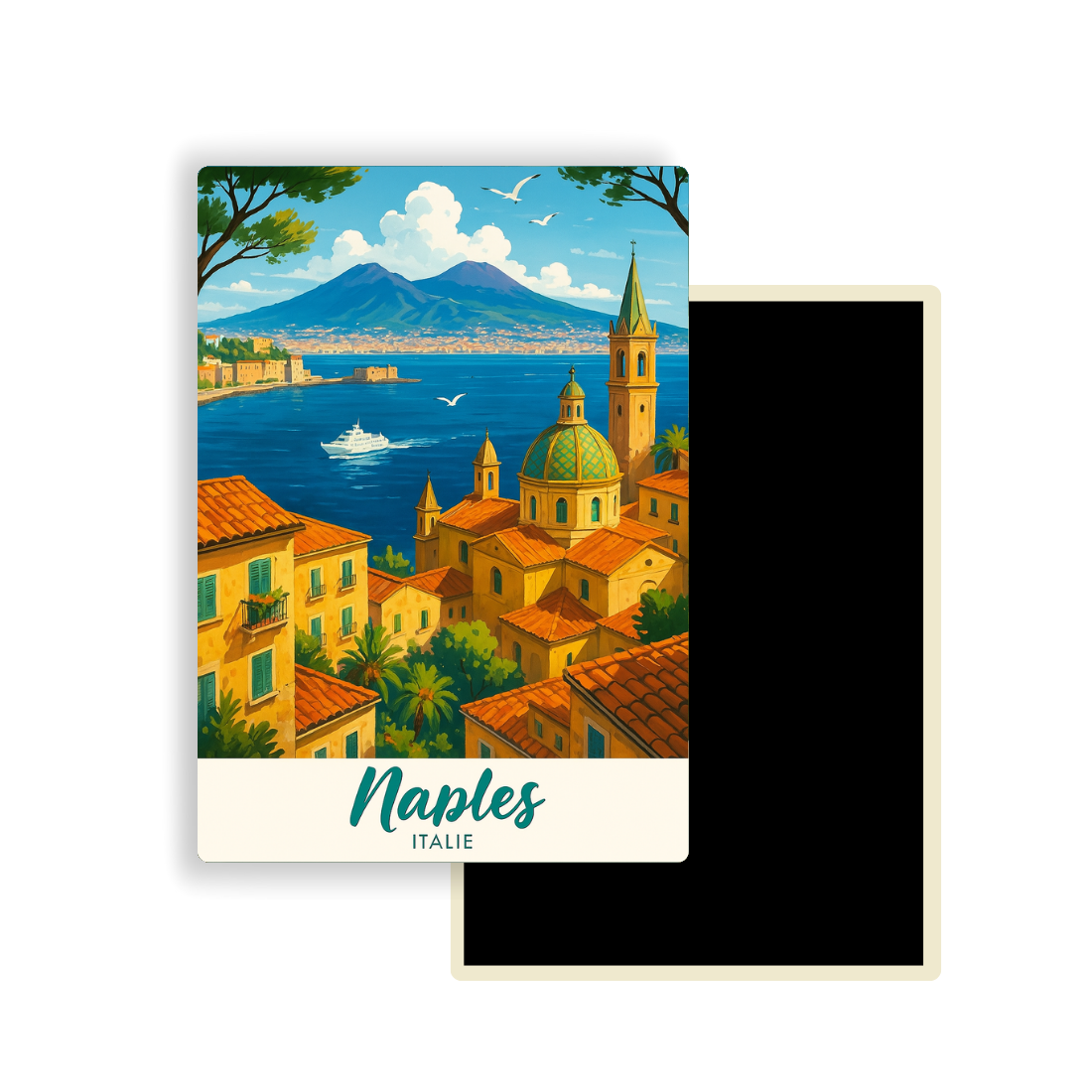 M556 Magnet Ville d'Europe - Naples Italie