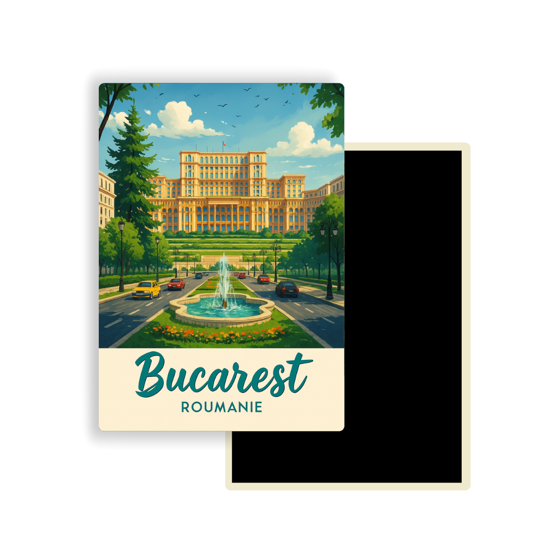 M560 Magnet Ville d'Europe - Bucarest Roumanie