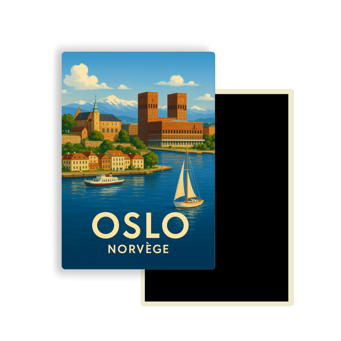 M569 Magnet Ville d'Europe - Oslo Norvege