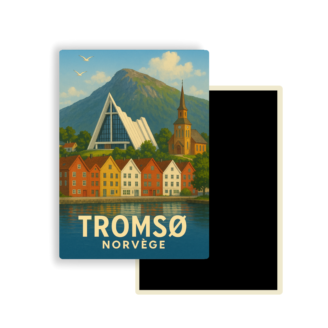 M571 Magnet Ville d'Europe - Tromso Norvège