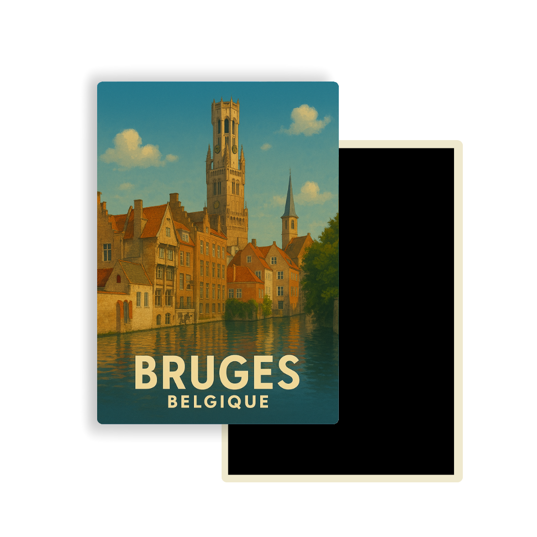M572 Magnet Ville d'Europe - Bruges Belgique