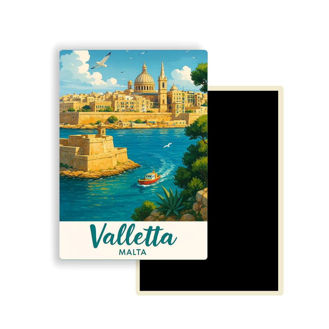 M576 Magnet Ville d'Europe - La Valette Malte