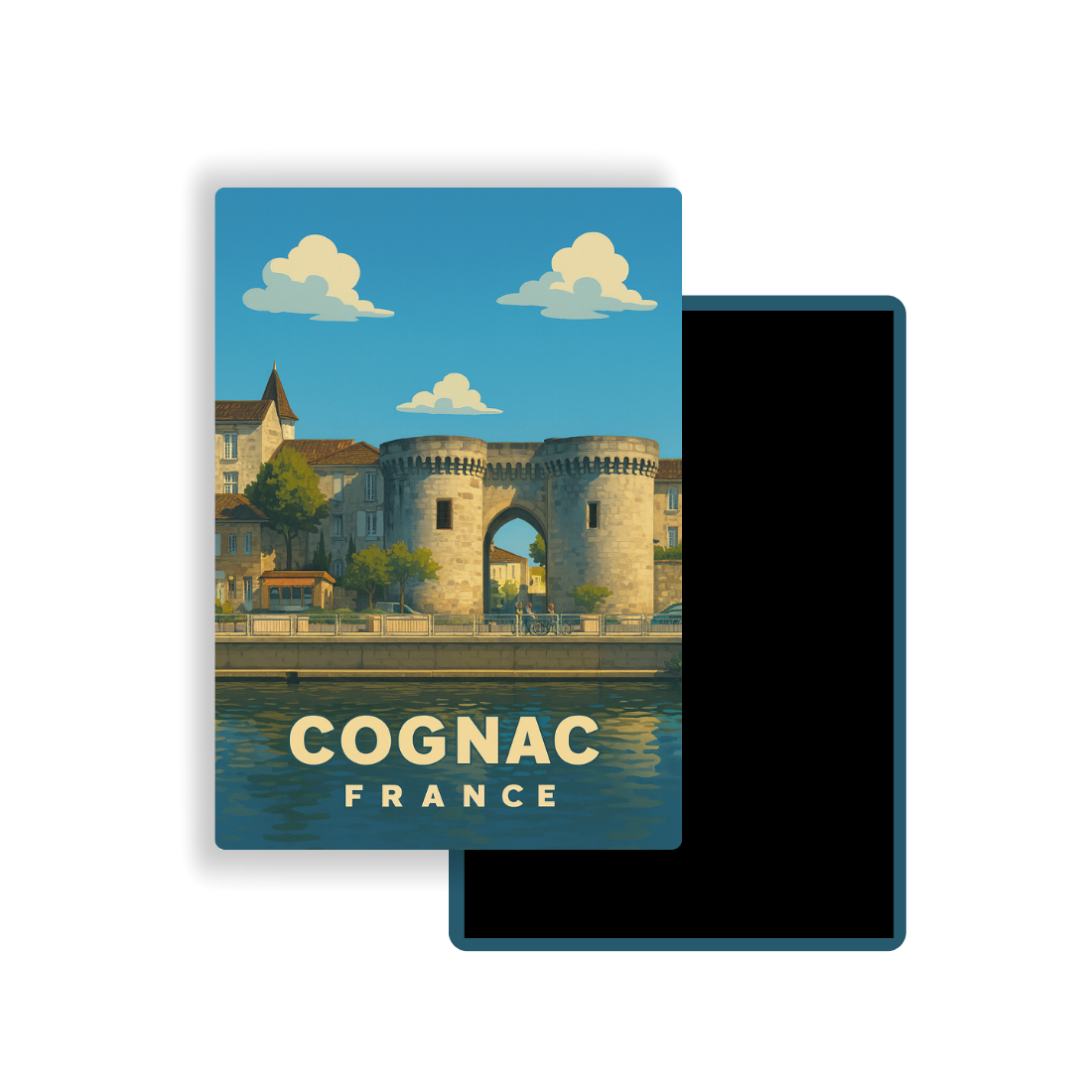 M592 Magnet Ville de France - Cognac
