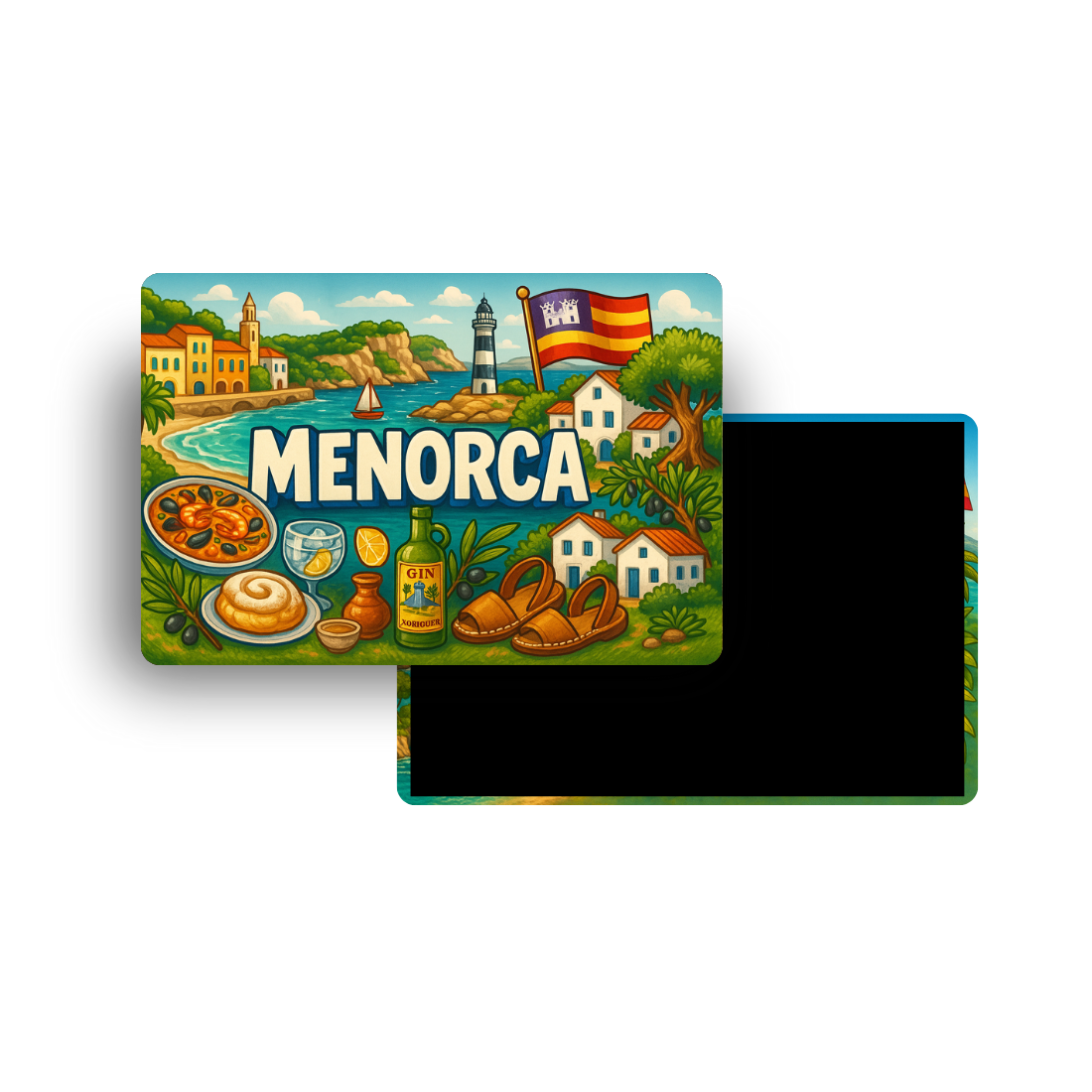 M637 Magnet Touristique Pays du Monde - Minorque (Menorca)