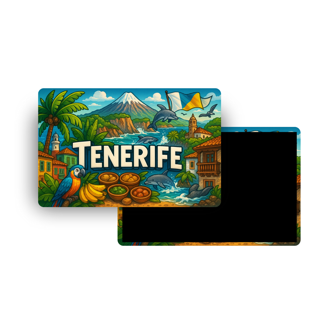 M642 Magnet Touristique Iles du Monde - Tenerife