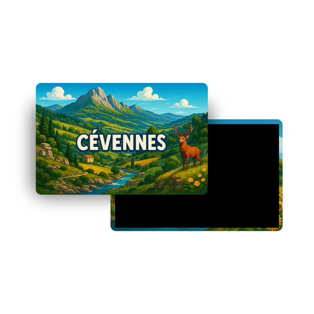 M800T Magnet Touristique Départements et Régions de France - Cévennes