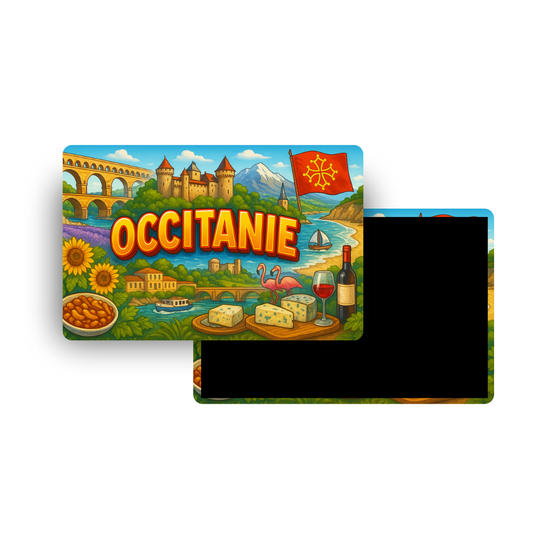 M810 Magnet Touristique Région de France - Occitanie