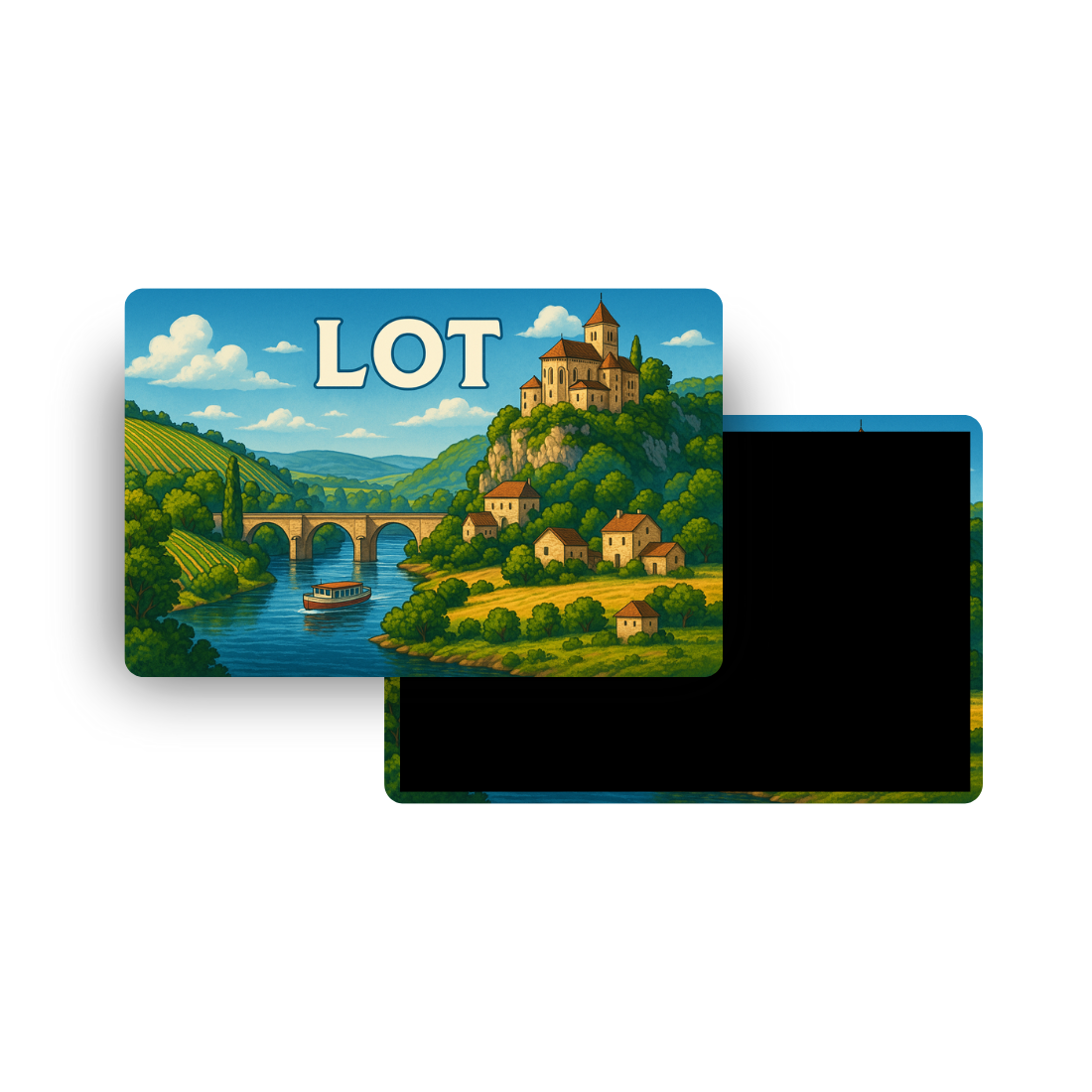 M860 Magnet Touristique Départements et Régions de France - Lot