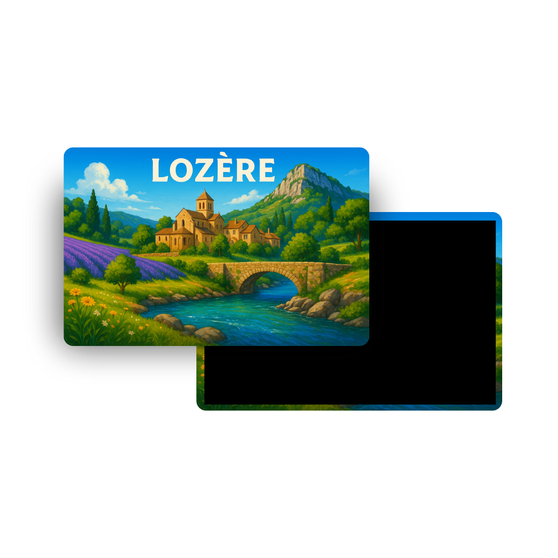 M862 Magnet Touristique Départements et Régions de France - Lozère
