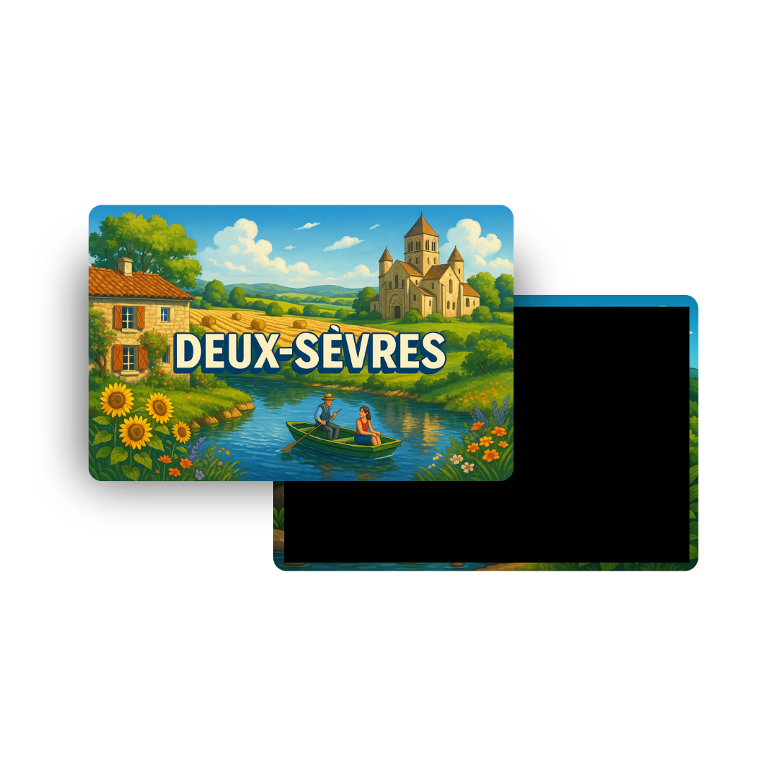 M893 Magnet Touristique Départements et Régions de France - Deux Sèvres