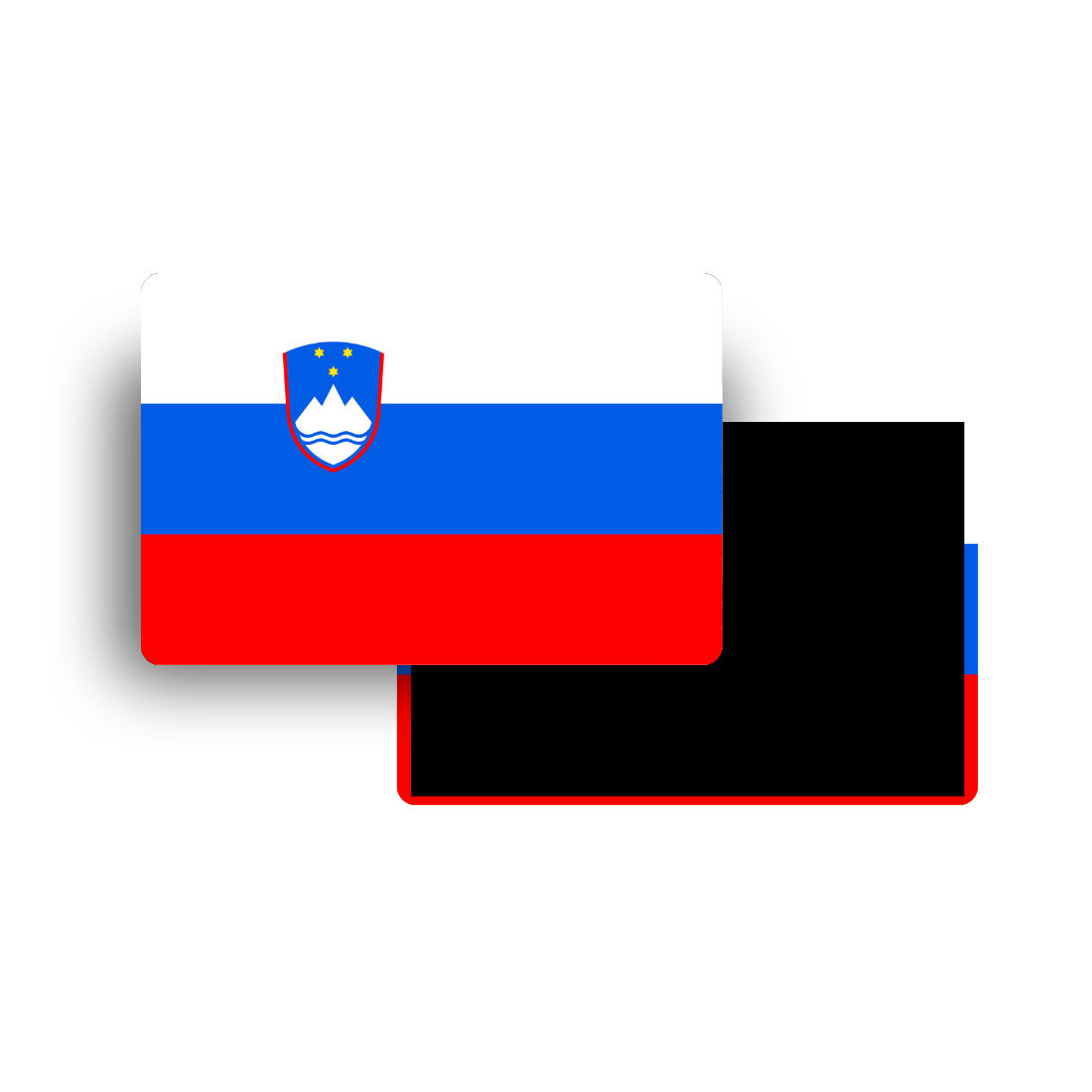 M901C Magnet Drapeau Pays du Monde - Slovénie