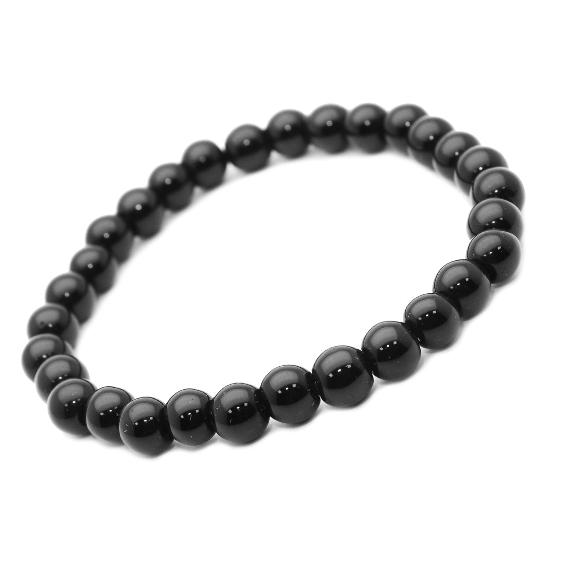 Bracelet onyx 6 mm