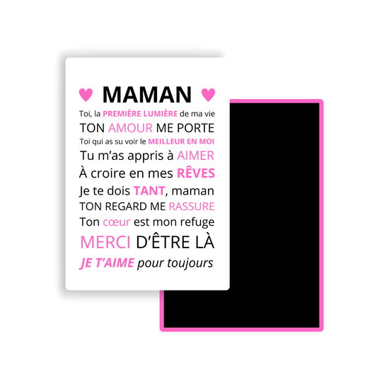 M800 Magnet Déclaration d'amour - Maman