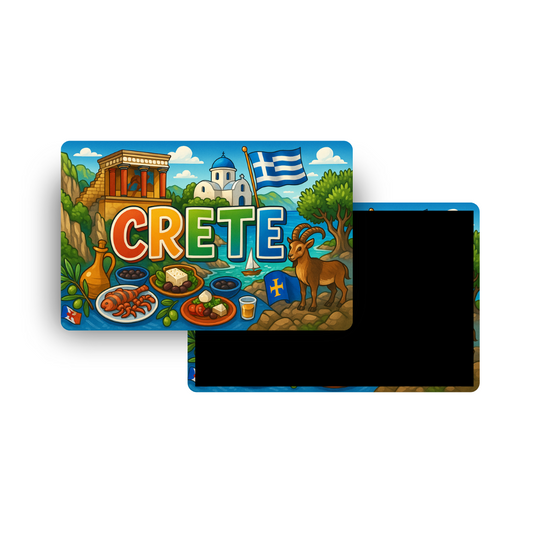 M325 Magnet Touristique Pays du Monde - Crète
