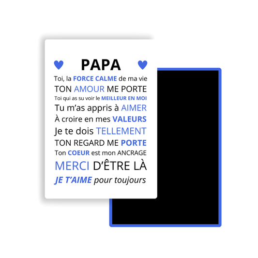 M801 Magnet Déclaration d'amour - Papa