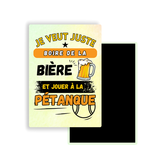M008 Magnet Je veux juste boire