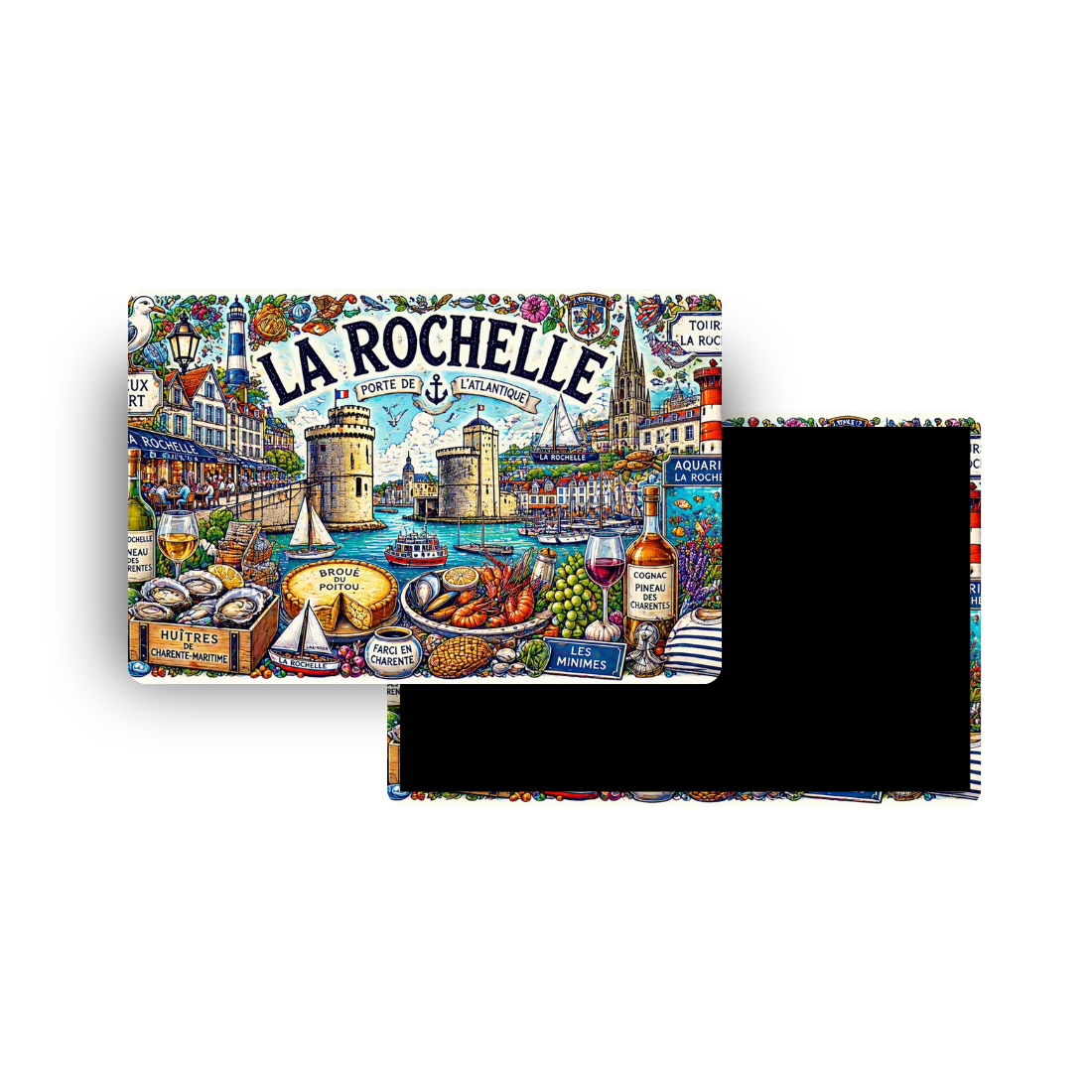 M1003 Magnet Touristique La Rochelle