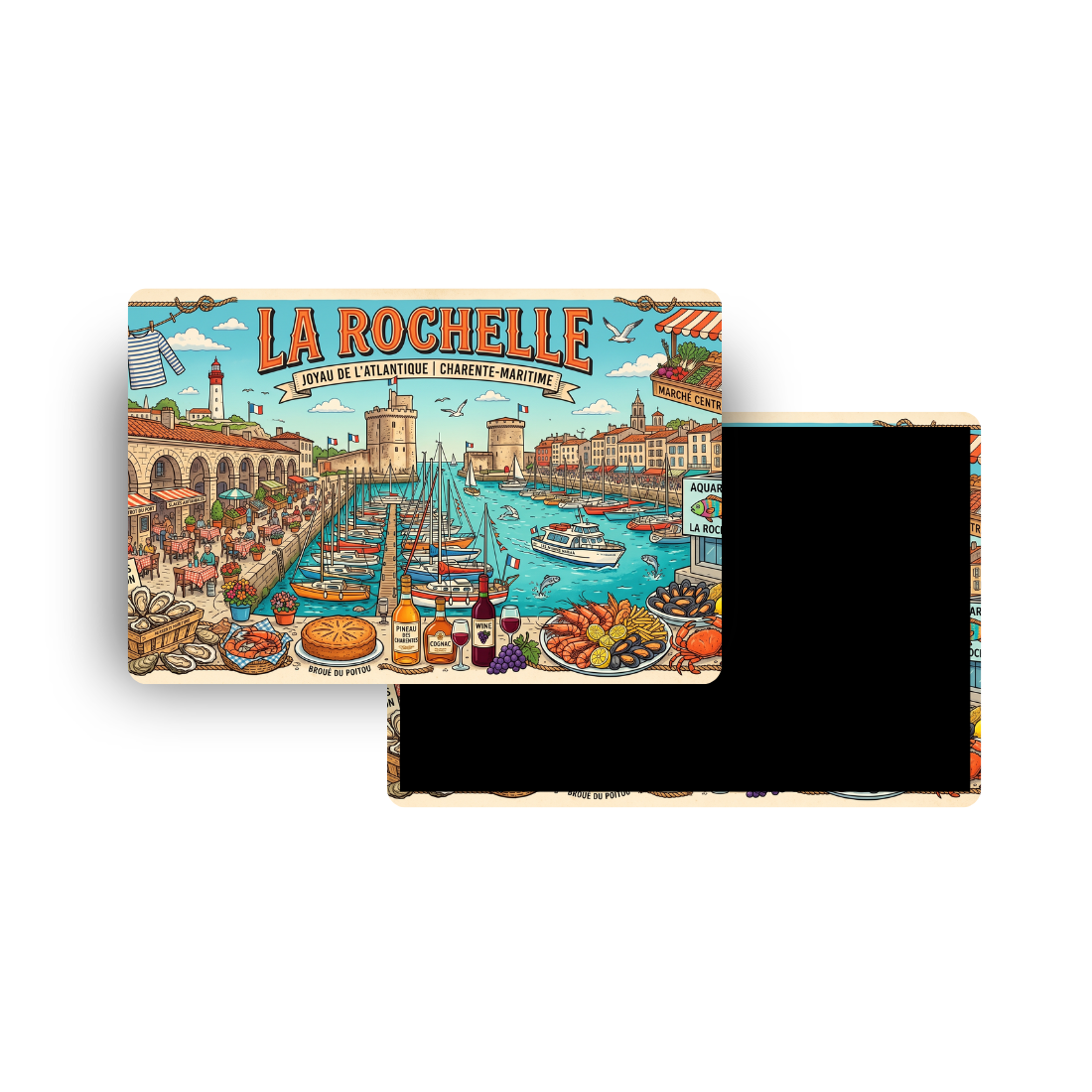 M1004 Magnet Touristique La Rochelle