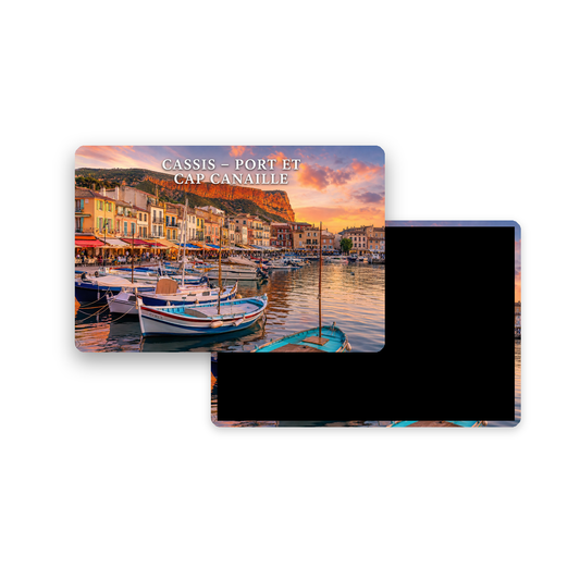 M1313 Magnet Marseille Cassis Port et Cap Canaille